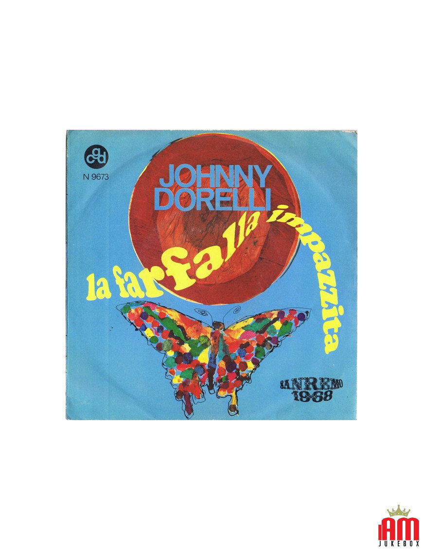 The Crazy Butterfly [Johnny Dorelli] - Vinyl 7", 45 RPM [product.brand] 1 - Shop I'm Jukebox 