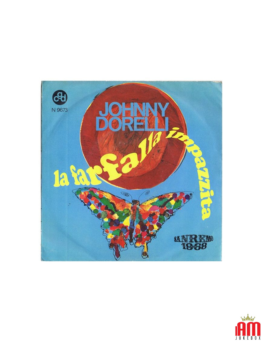 La Farfalla Impazzita [Johnny Dorelli] - Vinyl 7", 45 RPM [product.brand] 1 - Shop I'm Jukebox 