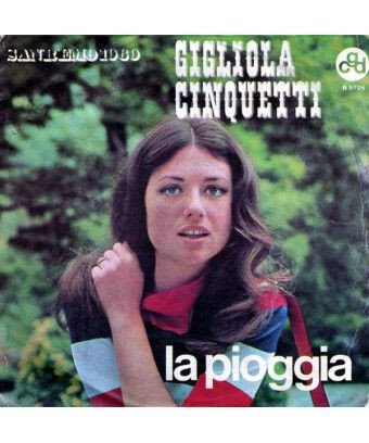 La Pioggia [Gigliola Cinquetti] - Vinyl 7", 45 RPM [product.brand] 1 - Shop I'm Jukebox 