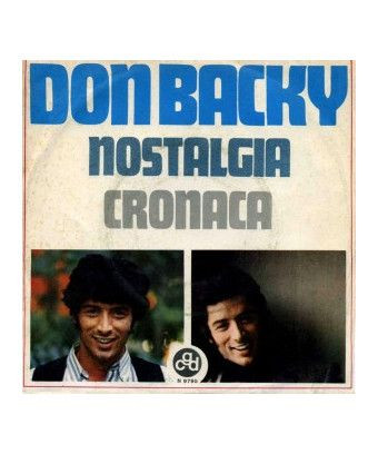 Nostalgia Chronicle [Don Backy] - Vinyl 7", 45 RPM [product.brand] 1 - Shop I'm Jukebox 