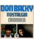 Nostalgia Chronicle [Don Backy] - Vinyl 7", 45 RPM [product.brand] 1 - Shop I'm Jukebox 