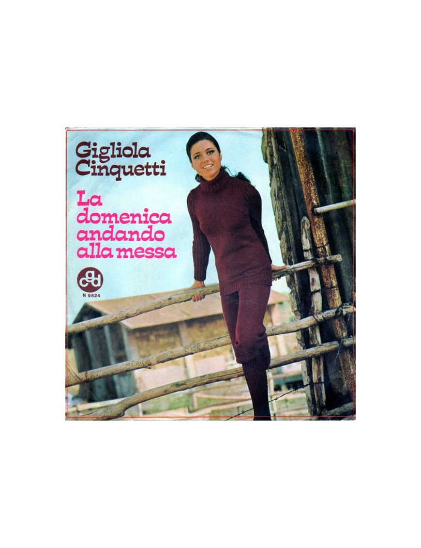 Dimanche va à la messe [Gigliola Cinquetti] - Vinyl 7", 45 RPM, Réédition [product.brand] 1 - Shop I'm Jukebox 