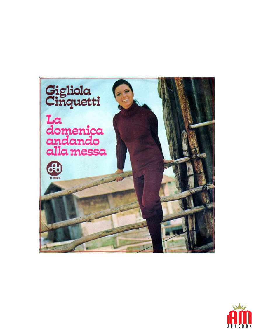 La Domenica Andando Alla Messa [Gigliola Cinquetti] - Vinyl 7", 45 RPM, Reissue [product.brand] 1 - Shop I'm Jukebox 