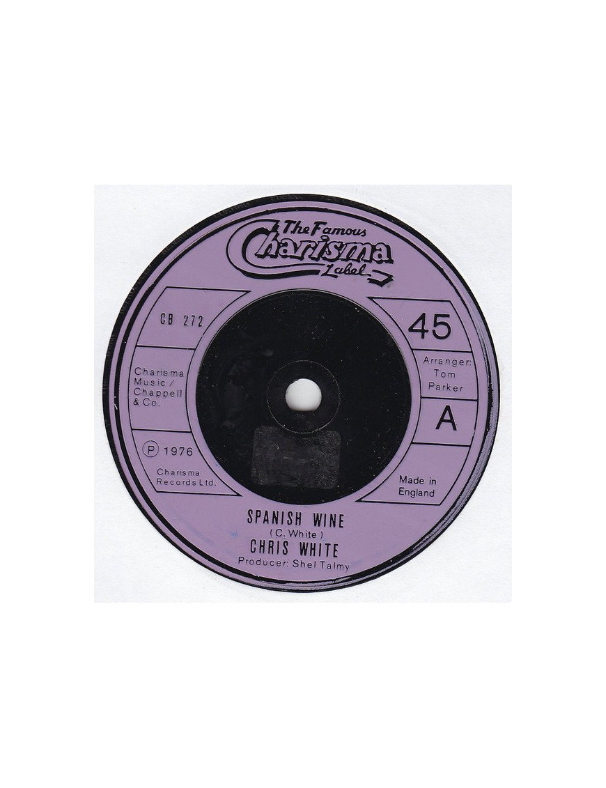 Spanish Wine [Chris White (4)] - Vinyl 7", 45 RPM, Single