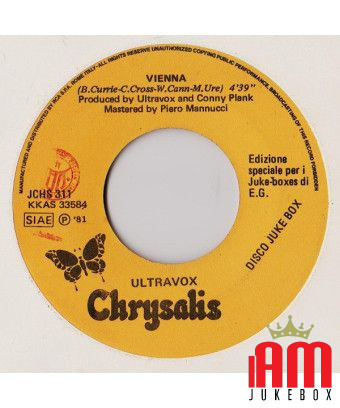 Vienna To Cut A Long Story Short [Ultravox,...] - Vinyl 7", 45 RPM, Jukebox, Stereo [product.brand] 1 - Shop I'm Jukebox 