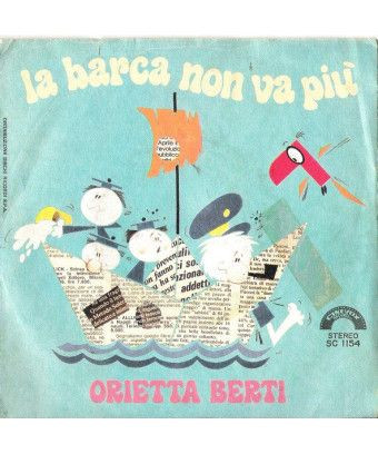 La Barca Non Va Più [Orietta Berti] - Vinyl 7", 45 RPM, Stereo [product.brand] 1 - Shop I'm Jukebox 