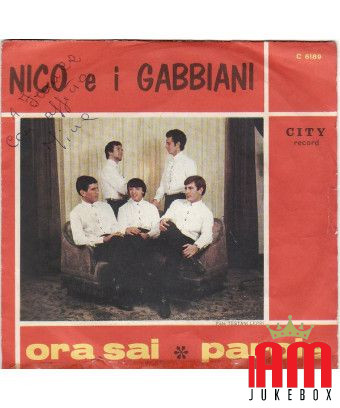 Ora Sai Parole [Nico EI Gabbiani] - Vinyl 7", 45 RPM [product.brand] 1 - Shop I'm Jukebox 