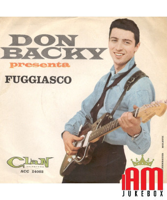 Fugitif [Don Backy] - Vinyle 7", 45 tours