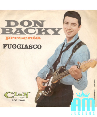 Fugitive [Don Backy] - Vinyl 7", 45 RPM [product.brand] 1 - Shop I'm Jukebox 