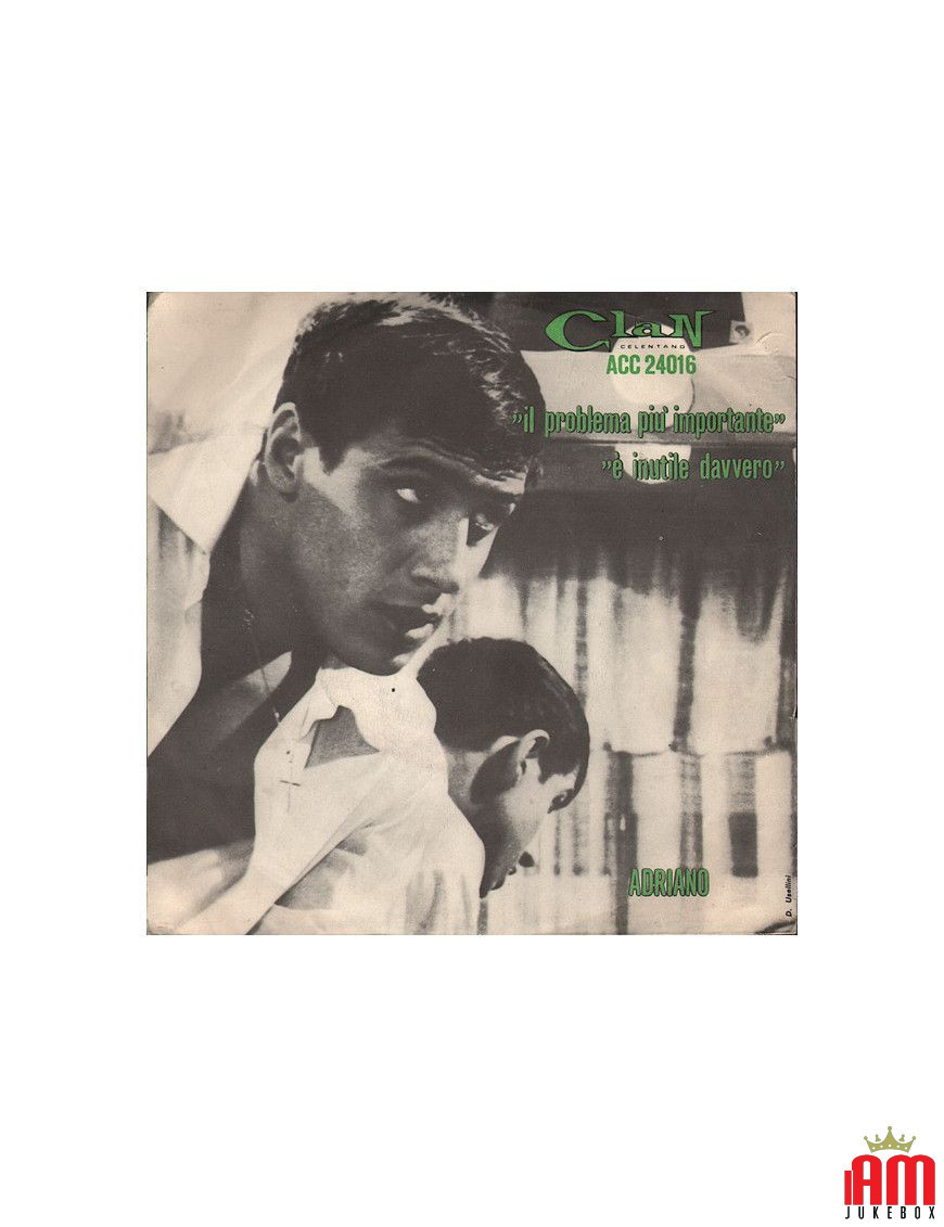 Le problème le plus important est vraiment inutile [Adriano Celentano] - Vinyl 7", 45 RPM [product.brand] 1 - Shop I'm Jukebox 