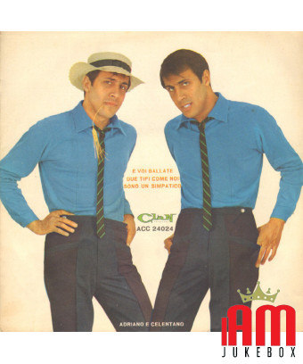 And You Dance Two Guys Like We Are A Nice One [Adriano Celentano] – Vinyl 7", 45 RPM