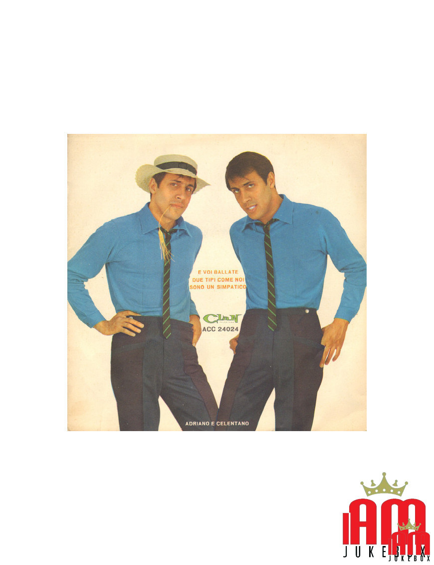 And You Dance Two Guys Like We Are A Nice One [Adriano Celentano] – Vinyl 7", 45 RPM [product.brand] 1 - Shop I'm Jukebox 