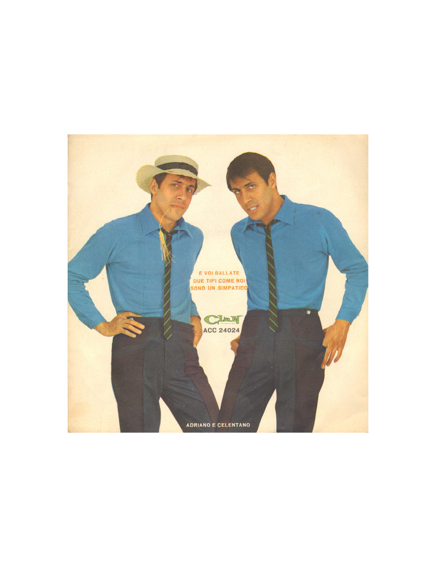 Et tu danses deux gars comme si nous étions gentils [Adriano Celentano] - Vinyle 7", 45 tr/min [product.brand] 1 - Shop I'm Juke
