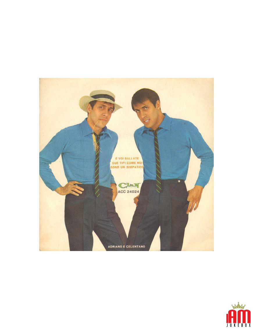 Et tu danses deux gars comme si nous étions gentils [Adriano Celentano] - Vinyle 7", 45 tr/min [product.brand] 1 - Shop I'm Juke