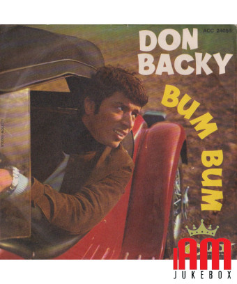 Bum Bum [Don Backy] - Vinyle 7", 45 tours