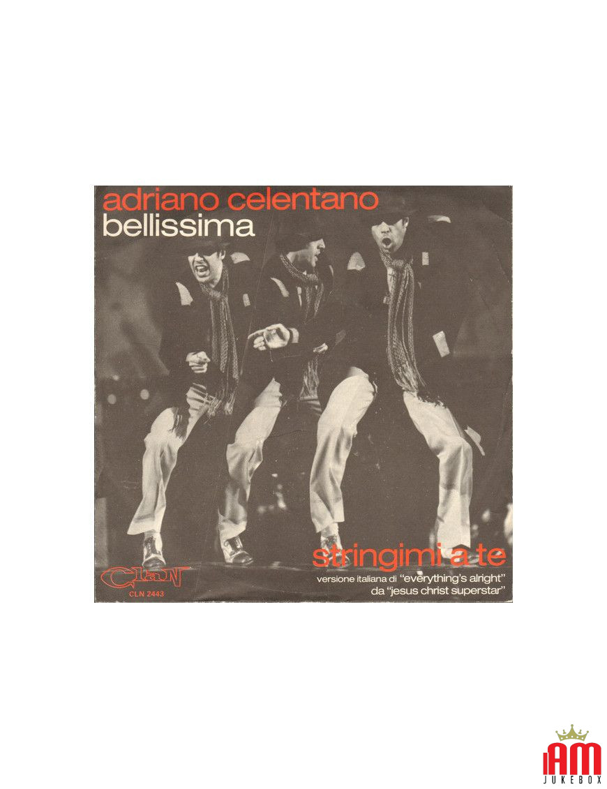 Bellissima Stringimi A Te [Adriano Celentano] - Vinyl 7", 45 RPM [product.brand] 1 - Shop I'm Jukebox 