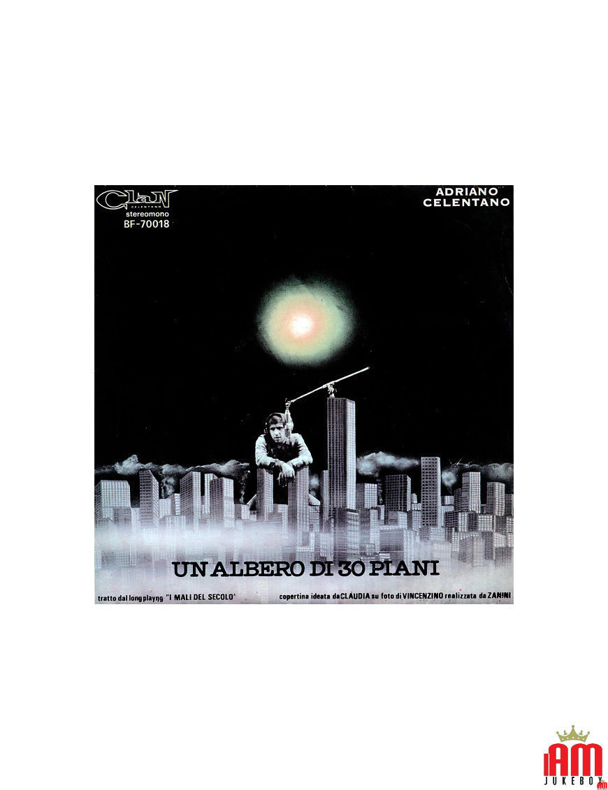 A 30-Storey Tree [Adriano Celentano] - Vinyl 7", 45 RPM [product.brand] 1 - Shop I'm Jukebox 