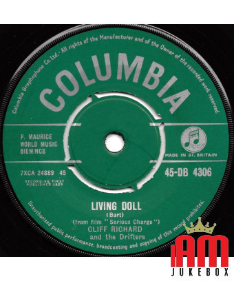 Living Doll [Cliff Richard & The Drifters] - Vinyl 7", 45 RPM, Single [product.brand] 1 - Shop I'm Jukebox 