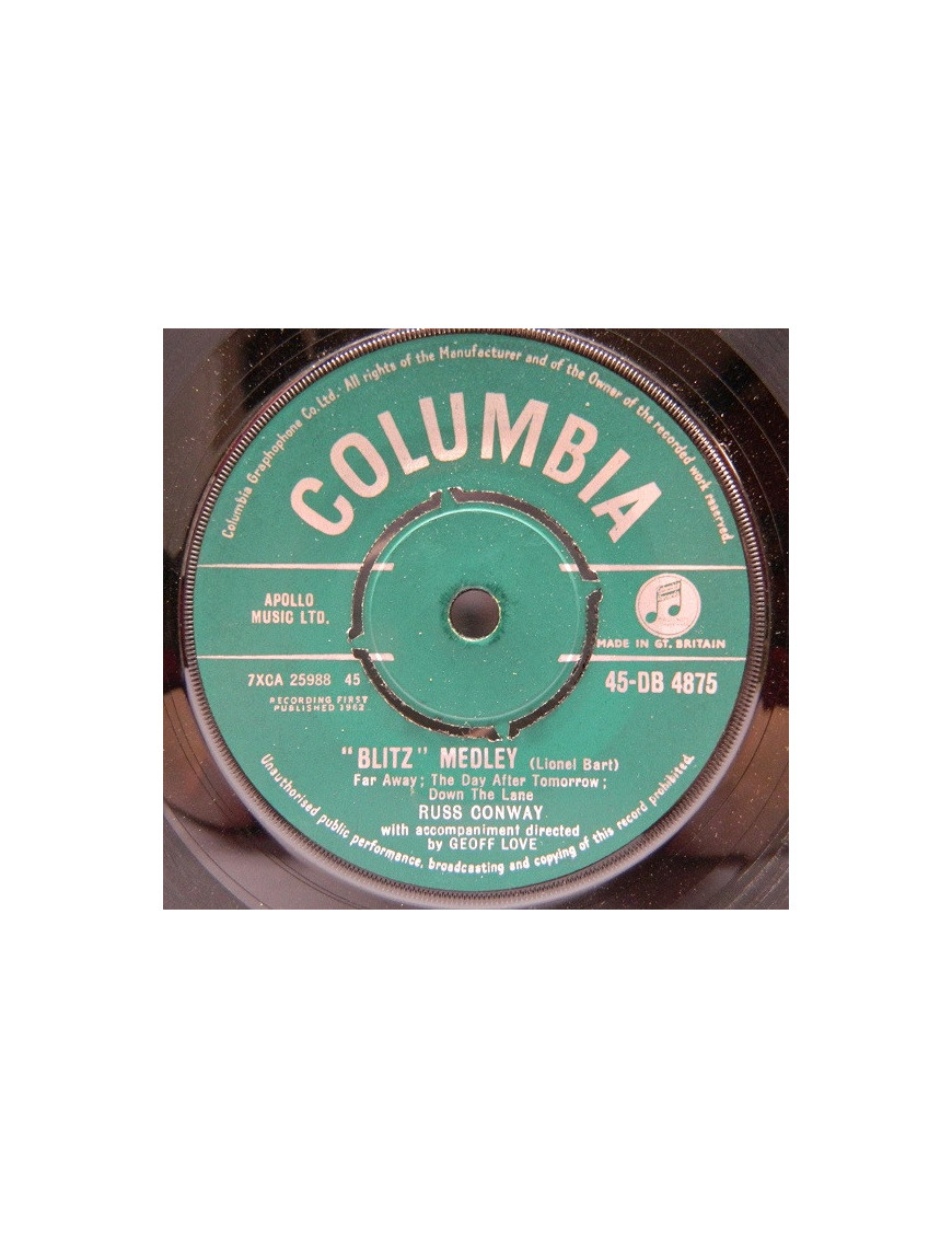 "Blitz" Medley   "Oliver" Medley [Russ Conway] - Vinyl 7", Single