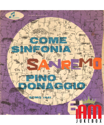 Come Sinfonia [Pino Donaggio] - Vinyle 7", 45 tours [product.brand] 1 - Shop I'm Jukebox 