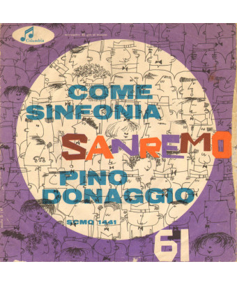 Come Sinfonia [Pino Donaggio] – Vinyl 7", 45 RPM [product.brand] 1 - Shop I'm Jukebox 