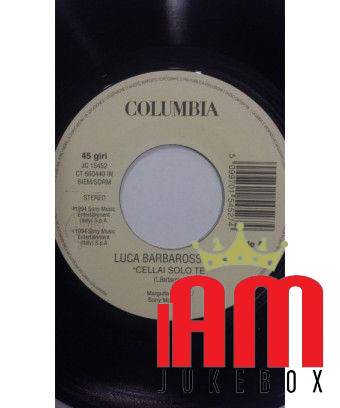 Cellai Only You When the Sun Sets [Luca Barbarossa,...] - Vinyl 7", 45 RPM, Jukebox [product.brand] 1 - Shop I'm Jukebox 