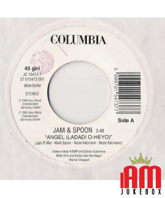 Angel (Ladadi O-Heyo) Gimme Little Sign [Jam & Spoon,...] – Vinyl 7", 45 RPM, Jukebox [product.brand] 1 - Shop I'm Jukebox 