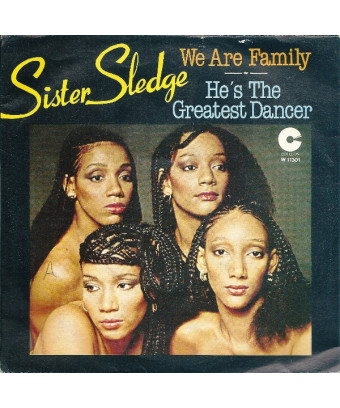 We Are Family He's The Greatest Dancer [Sister Sledge] – Vinyl 7", 45 RPM, Stereo [product.brand] 1 - Shop I'm Jukebox 