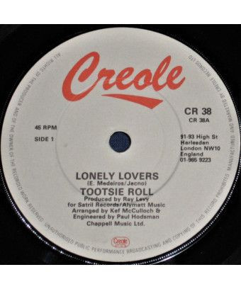 Lonely Lovers [Tootsie Roll] - Vinyl 7", 45 RPM [product.brand] 1 - Shop I'm Jukebox 