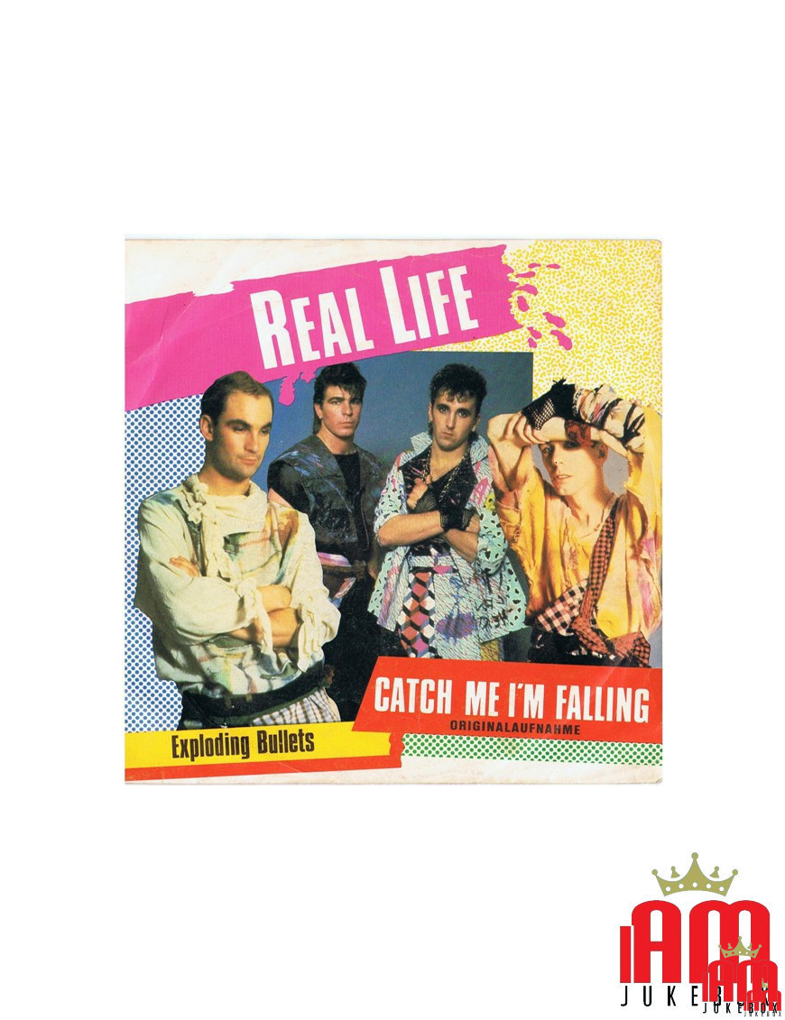 Catch Me I'm Falling [Real Life] – Vinyl 7", 45 RPM, Single, Stereo [product.brand] 1 - Shop I'm Jukebox 