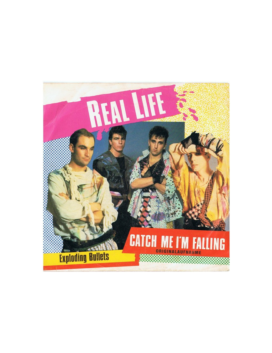 Catch Me I'm Falling [Real Life] - Vinyl 7", 45 RPM, Single, Stereo