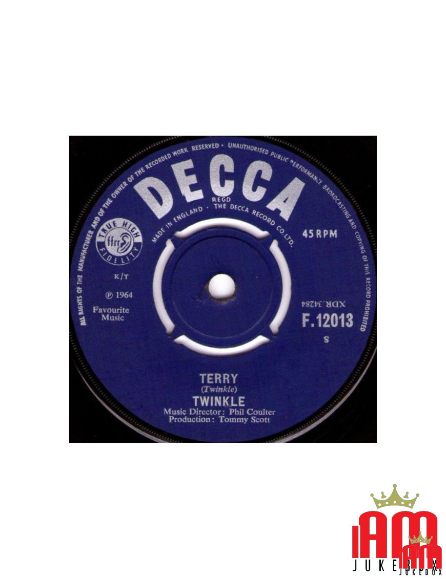 Terry [Twinkle (3)] – Vinyl 7", Single, 45 RPM [product.brand] 1 - Shop I'm Jukebox 