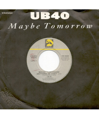 Maybe Tomorrow [UB40] - Vinyl 7", 45 RPM, Single [product.brand] 1 - Shop I'm Jukebox 