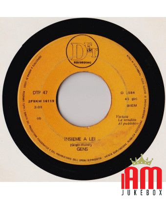 Insieme A Lei [Gens] - Vinyl 7", 45 RPM, Jukebox [product.brand] 1 - Shop I'm Jukebox 