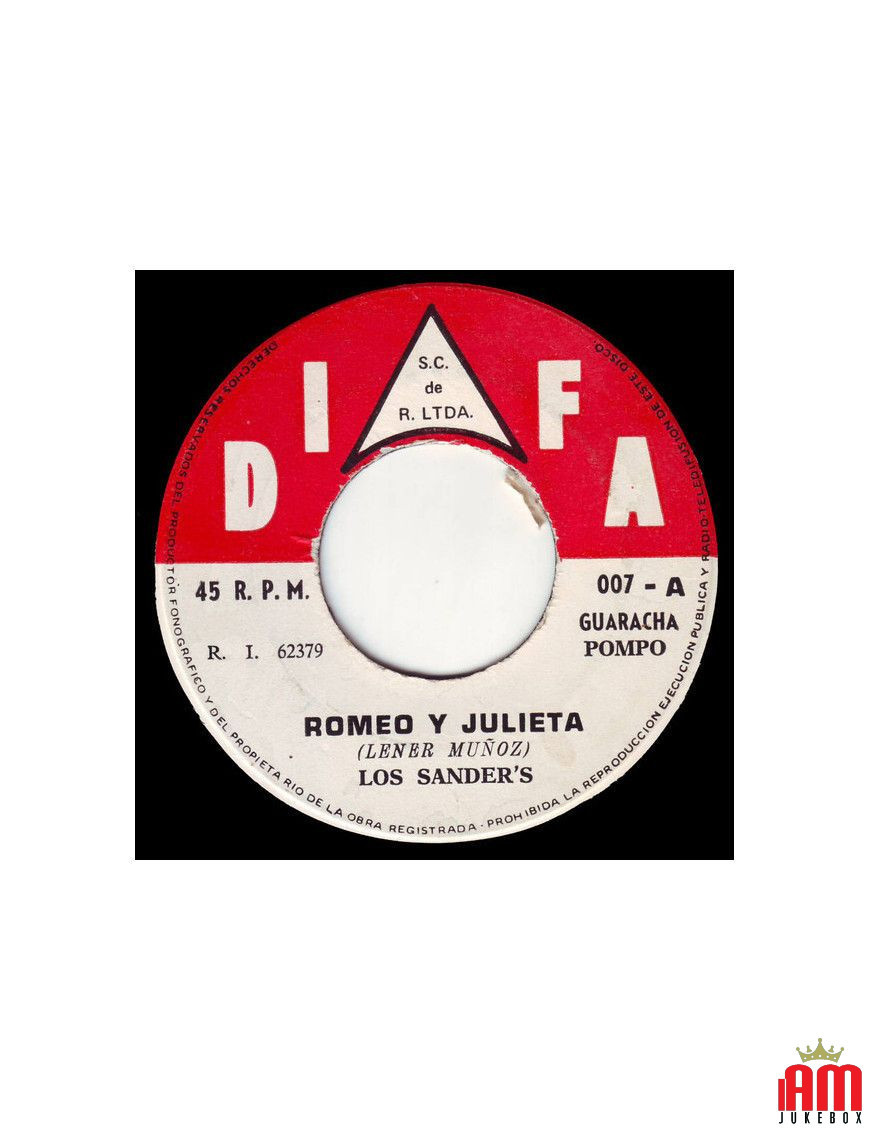 Romeo Y Julieta   Chanchullo [Los Sander's De Ñaña] - Vinyl 7", 45 RPM