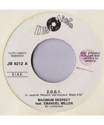 2.0.0.1 Twilight Grew [Maximum - Respect,...] - Vinyle 7", 45 RPM, Jukebox