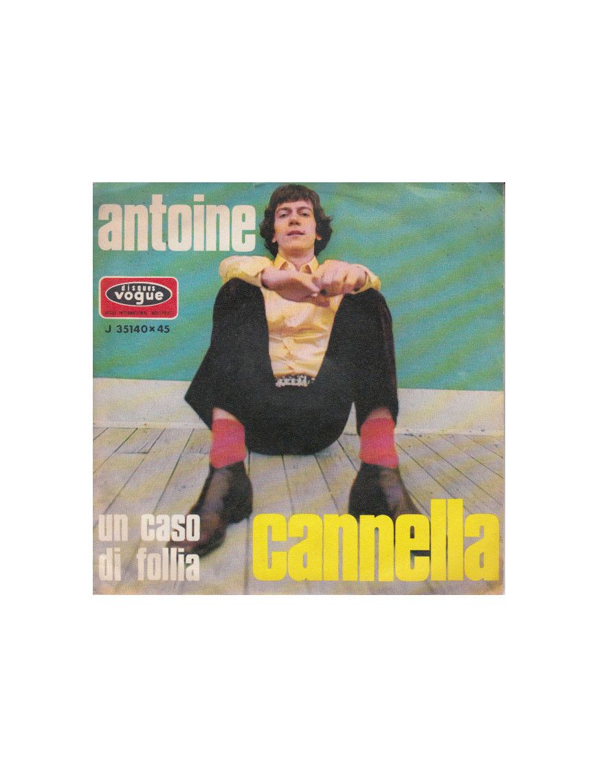 Cannella [Antoine (2)] - Vinyl 7", 45 RPM [product.brand] 1 - Shop I'm Jukebox 