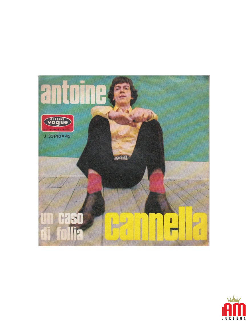 Cinnamon [Antoine (2)] - Vinyl 7", 45 RPM [product.brand] 1 - Shop I'm Jukebox 