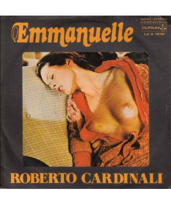 Emmanuelle [Roberto Cardinali] - Vinyle 7", 45 RPM, Single [product.brand] 1 - Shop I'm Jukebox 