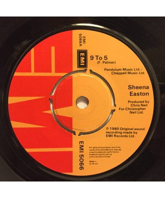 9 à 5 [Sheena Easton] - Vinyle 7", Single