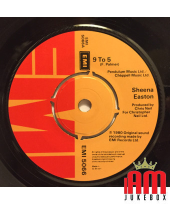 9 To 5 [Sheena Easton] - Vinyl 7", Single [product.brand] 1 - Shop I'm Jukebox 