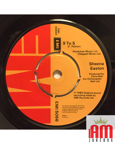 9 bis 5 [Sheena Easton] - Vinyl 7, Single [product.brand] 1 - Shop I'm Jukebox 