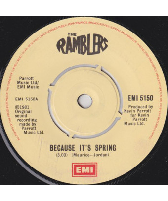 Weil es Frühling ist [The Ramblers (From The Abbey Hey Junior School)] – Vinyl 7", Single [product.brand] 1 - Shop I'm Jukebox 