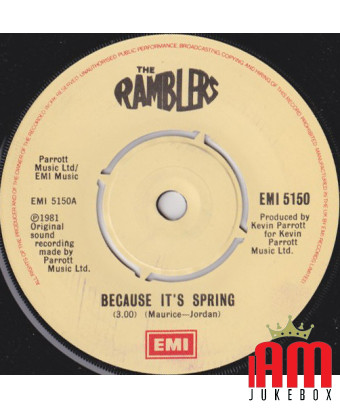 Parce que c'est le printemps [The Ramblers (From The Abbey Hey Junior School)] - Vinyl 7", Single
