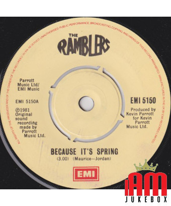 Weil es Frühling ist [The Ramblers (From The Abbey Hey Junior School)] – Vinyl 7", Single