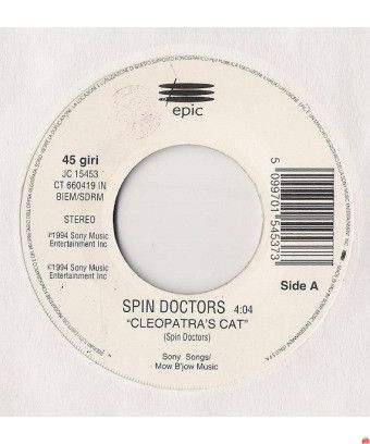 Cleopatra's Cat The Color Of My Dreams [Spin Doctors,...] – Vinyl 7", 45 RPM, Stereo [product.brand] 1 - Shop I'm Jukebox 