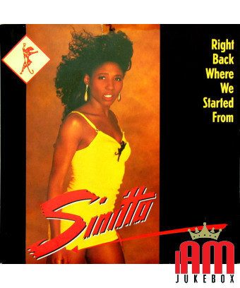 Right Back Where We Started From [Sinitta] - Vinyl 7", 45 RPM, Single, Stereo [product.brand] 1 - Shop I'm Jukebox 