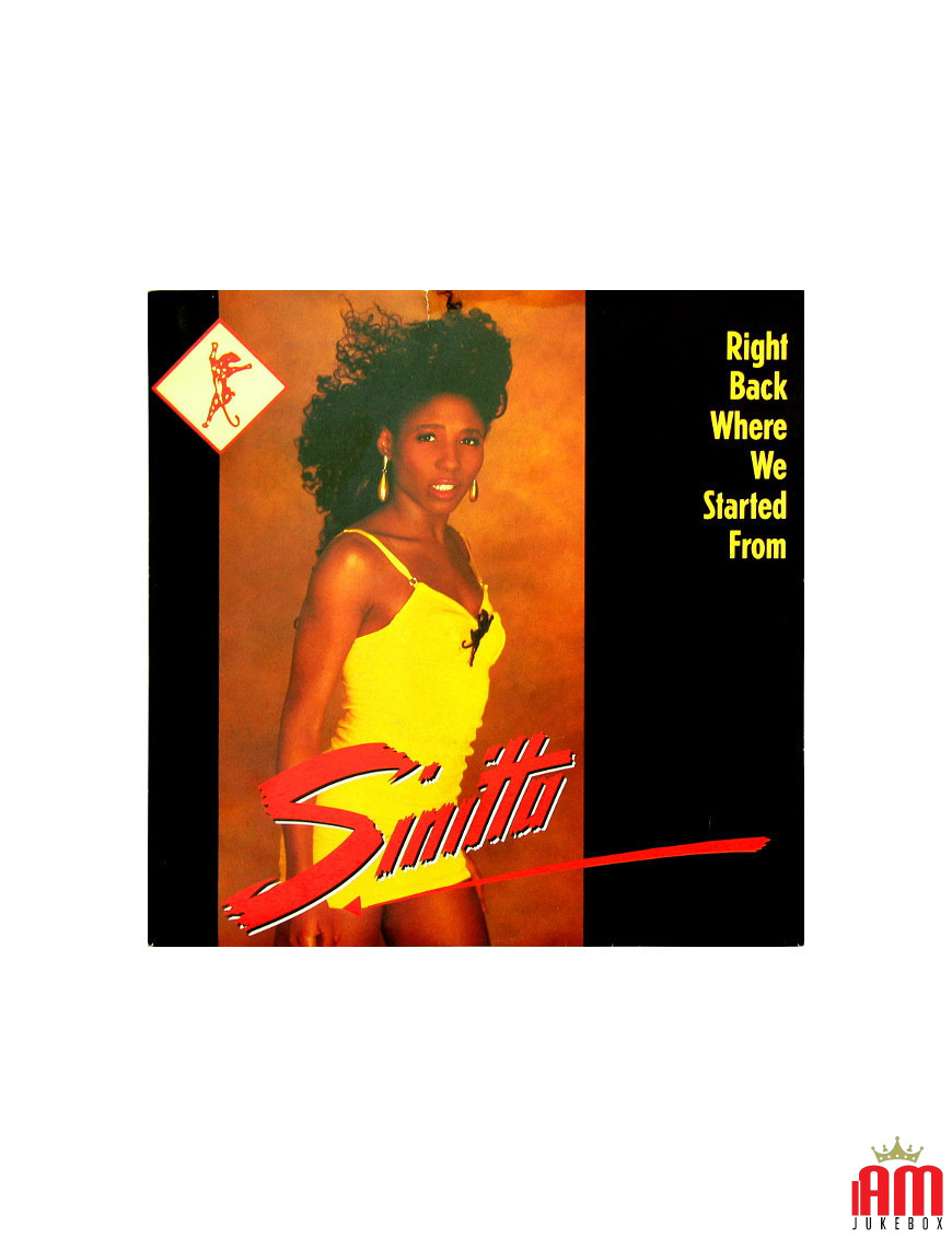 De retour là où nous avons commencé [Sinitta] - Vinyl 7", 45 RPM, Single, Stéréo