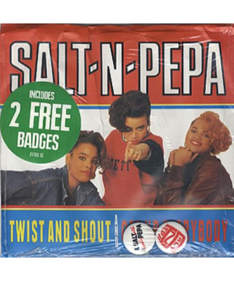 Twist And Shout   Get Up Everybody [Salt 'N' Pepa] - Vinyl 7", Single, Limited Edition