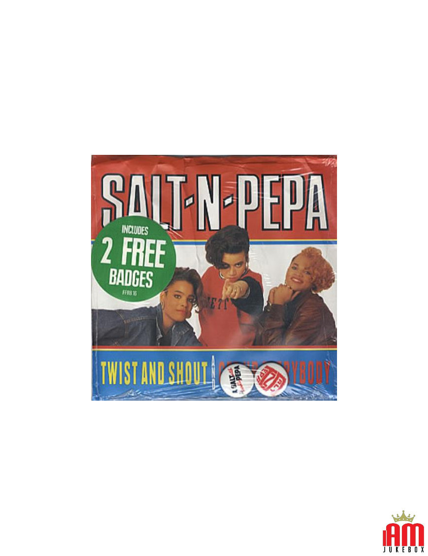 Twist And Shout Get Up Everybody [Salt 'N' Pepa] - Vinyl 7", Single, Limited Edition [product.brand] 1 - Shop I'm Jukebox 